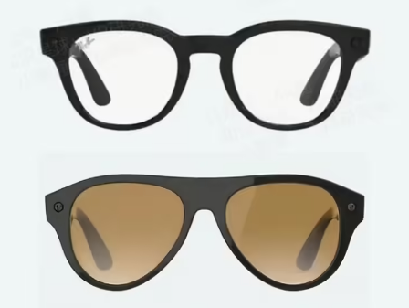 新款Ray-Ban Meta智能眼镜渲染图曝光：AI赋能